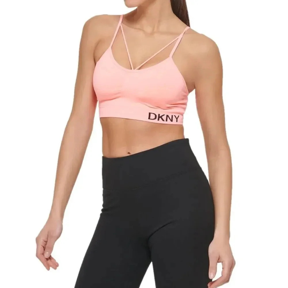 DKNY Women's Removable Cups Strappy Seamless Bra BRAND NEW WITH TAGS